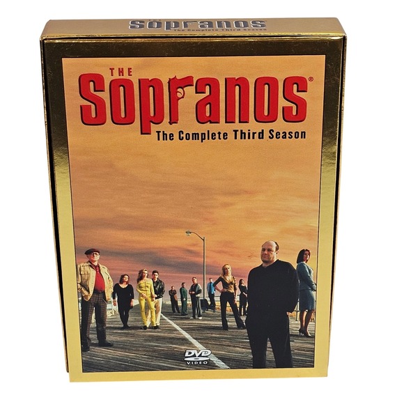 Brad Grey Television Other - The Sopranos Season 3 DVD Box Set HBO TV Series Drama James Gandolfini